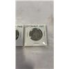 Image 2 : 3 CANADIAN 50 CENT COINS - 1967 CENTENNIAL .800 SILVER, 1968, AND 1969