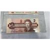 Image 8 : 3 MINT CANADIAN $2 BILLS 1986 LAST ISSUE