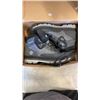 Image 2 : TOTE OF MENS AND WOMENS SHOES - LADIES SIZE NINE HEELS AND BOOTS, ONE SIZE 8 RUNNERS, MENS SIZE 10 B