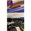 Image 2 : BOX OF ELECTRONICS, PORTABLE POWER BANKS, CABLES, AMPLIFIER