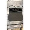 Image 2 : IHOME POWER VALET 2 IN 1 WIRELESS CHARGER ALARM CLOCK - TESTED WORKING