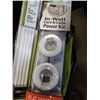 Image 2 : WIREMOLD FLATSCREEN TV CABLE KIT AND LEGRAND CORD COVER KIT - RETAIL $129
