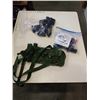 Image 1 : SMALL LOT OF PELLET GUN ATTACHMENTS WITH MAGAZIE AMO BELT