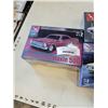 Image 2 : 3 NEW MODEL CARS 1966 FORD GALAXIE 500, '69 PONTIAC FIREBIRD TRANS AM, 1971 DODGE CHARGER R/T