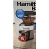 Image 2 : HAMILTON BEACH 18 SETTING BURR COFFEE GRINDER - TESTED WORKING, RETAIL $74
