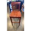 Image 2 : PUB TABLE WITH 4 BAR STOOLS