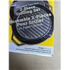 Image 2 : AS NEW LODGE CAST IRON 2 PIECE CAST IRON GRILLING SET 12"