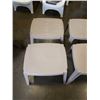 Image 2 : 4 PATIO ENDTABLES