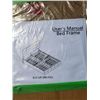 Image 2 : COMPLETE FULL SIZE PLATFORM BED FRAME IN BOX