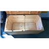 Image 2 : CEDAR STORAGE BOX 34.5" W X 17.5" X 18.5"