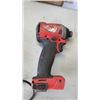 Image 8 : MILWAUKEE 2 PIECE CORDLESS 18V TOOL SET WITH 2 BATTERIES AND CHARGER TESTED AND WORKING