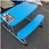 Image 2 : AS NEW LIFETIME CHILDRENS PICNIC TABLE