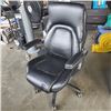 Image 1 : BLACK LAZYBOY OFFICE CHAIR WITH LUMBAR SUPPORT FUCTIONS WORKING LOOSE STICHING