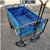 Image 2 : BLUE FOLDING 4 WHEEL WAGON