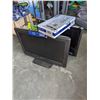 Image 1 : 2-32" TVS DYNEX AND LG BOTH WORKING WITH CEILING MOUNT SWING DOWN TV MOUNT