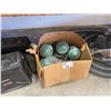Image 3 : 2 SWING CASE STORAGE BOXES, BOX OF LANDSCAPE LIGHTS & SEPTIC LINE