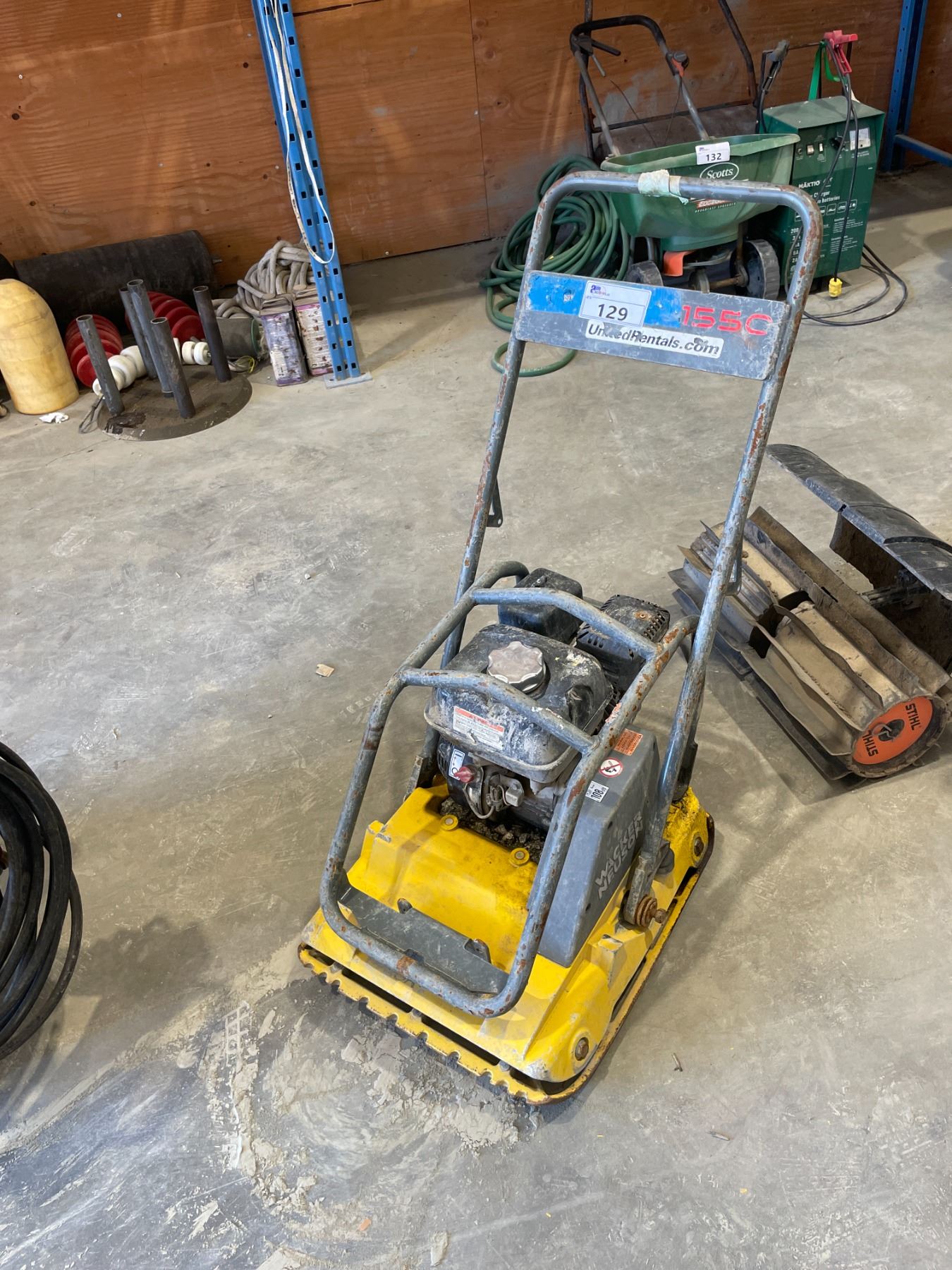 WACKER NEUSON 1550 GAS POWERED BED TAMPER - Able Auctions