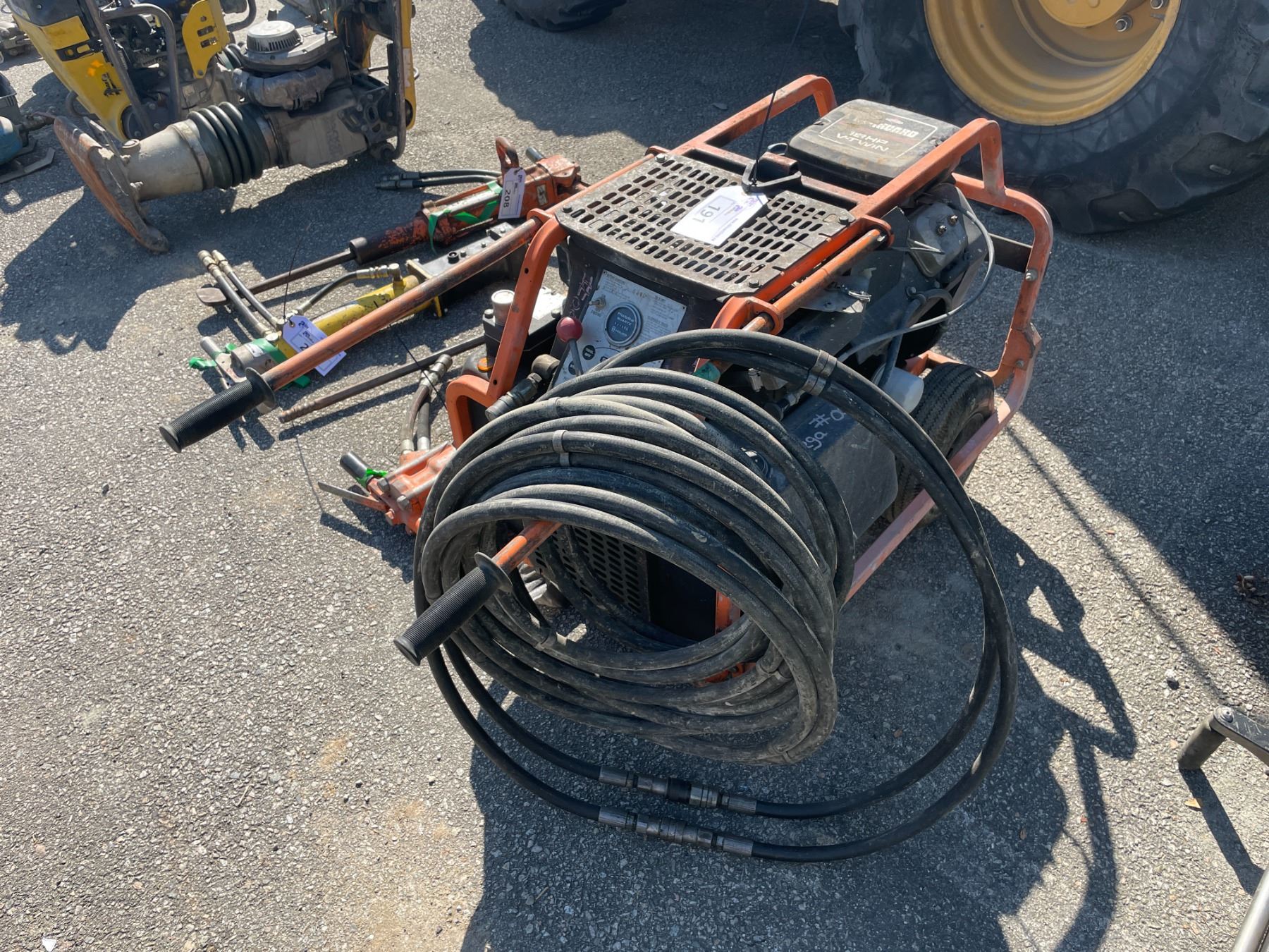 STANLEY HP1 COMPACT HYDRAULIC MOBILE INDUSTRIAL POWER PACK UNIT