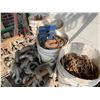 Image 1 : LARGE GROUP OF LIFT LINES,BRAIDED CABLE,SCREW PIN SHACKLES, CHAIN, ETC