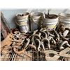 Image 4 : LARGE GROUP OF LIFT LINES,BRAIDED CABLE,SCREW PIN SHACKLES, CHAIN, ETC