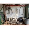Image 5 : LARGE GROUP OF LIFT LINES,BRAIDED CABLE,SCREW PIN SHACKLES, CHAIN, ETC