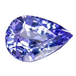 0.66ct Iresdescent Purplish Blue Tanzanite AAA Block D FLAWLESS (GEM-9205)