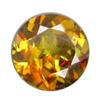 Image 1 : 1.37ct Round 7.2Mm.Top Color Change Sphene Unheated VS (GEM-9210)