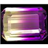 Image 1 : 20.65ct  Screaming  Octagon Bi Color Ametrine  FLAWLESS (GEM-9289)