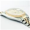 Image 8 : Rolex Mens 2 Tone Champagne Diamond 36MM Datejust Wristwatch