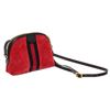 Image 3 : Gucci Red Suede Black Leather Ophidia Dome Shoulder Bag