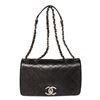 Image 1 : Chanel Lambskin Quilted CC Full Flap Shoulder Bag