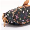 Image 4 : Louis Vuitton Black Multicolor Monogram Canvas Leather Theda GM Hobo Bag