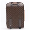 Image 3 : Louis Vuitton Brown Monogram Canvas Leather Pegase 55 cm Rolling Luggage