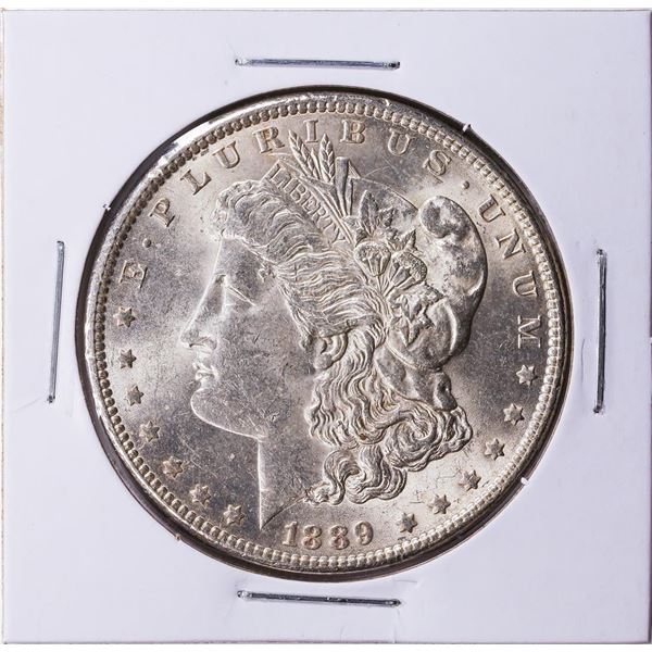 1889 $1 Morgan Silver Dollar Coin CH BU