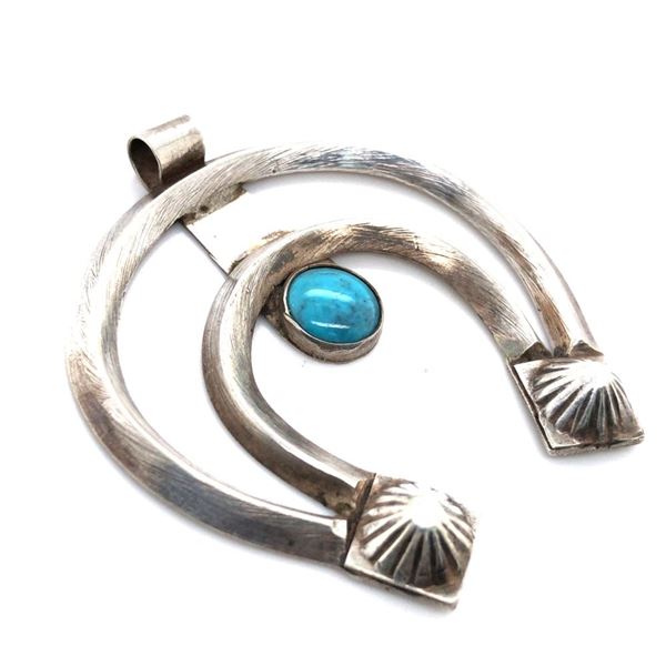 Circa 1950 Rare Castle Dome Turquoise Naja