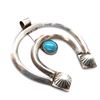 Image 1 : Circa 1950 Rare Castle Dome Turquoise Naja