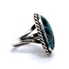 Image 2 : Navajo Rare Stormy Mountain Turquoise Ring