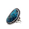 Image 3 : Navajo Rare Stormy Mountain Turquoise Ring
