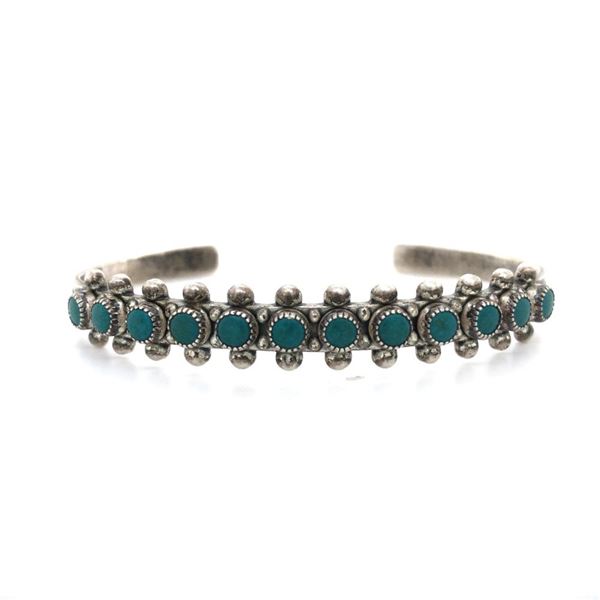 Zuni Petit Point Vintage 1950's Bracelet