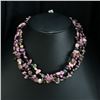 Image 1 : Navajo Tourmaline & Green Amethyst Necklace