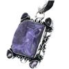 Image 1 : Beautiful AAA Chalcedony & Amethyst Pendant