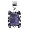 Image 3 : Beautiful AAA Chalcedony & Amethyst Pendant