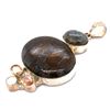 Image 3 : Handmade Labradorite, Jasper Citrine Large Pendant