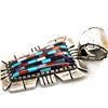 Image 3 : Beautiful Relios 925 Inlay Multi Stone Pendant
