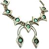 Image 1 : Navajo Circa 1950'S Turquoise SS Squash Blossom