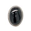 Image 1 : Beautiful Handmade Large Black Onyx Navajo Ring