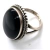 Image 3 : Beautiful Handmade Large Black Onyx Navajo Ring