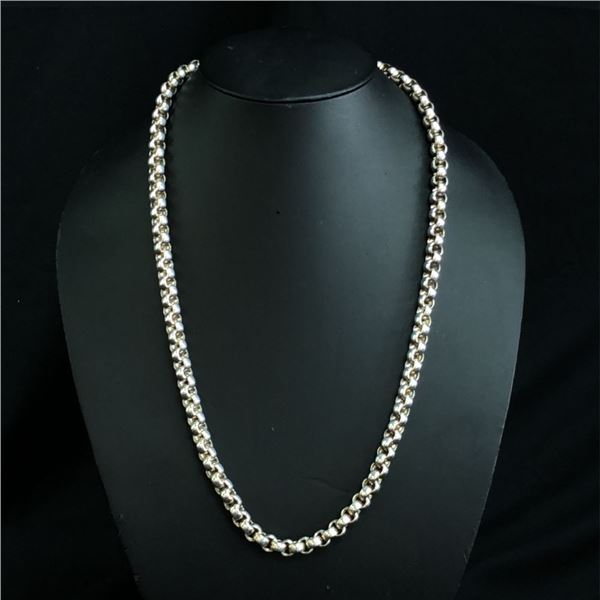 Handmade Solid Sterling Silver Chain