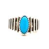 Image 1 : Handmade Navajo Sleeping Beauty Turquoise Ring