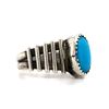 Image 2 : Handmade Navajo Sleeping Beauty Turquoise Ring